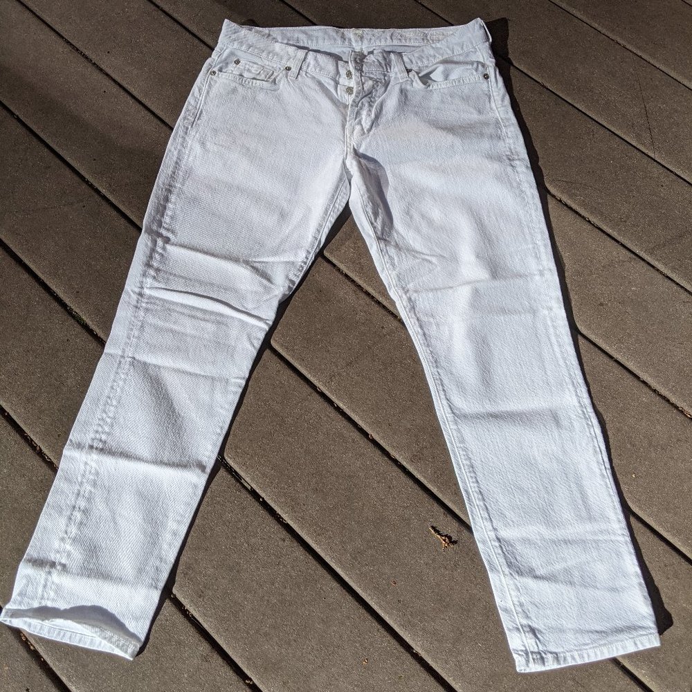 7 For All Mankind Josefina Skinny Boyfriend Jeans